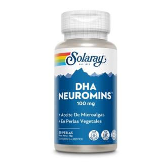 Solaray Dha Neuromins 100 mg 30 perlas vegetales