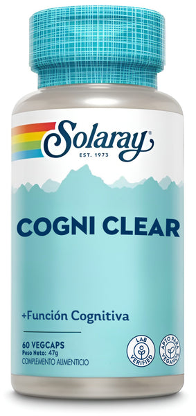 Solaray Cogni Clear- 60 Vegcaps.