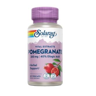 Solaray Pomegranate extracto 200 mg 60 vegicaps