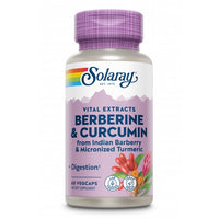 Solaray Berberine & Curcumin 60 vegicaps