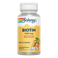 Solaray Biotin 1000 mcg 100 comprimidos sublinguales