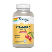 Solaray Vitamina C Masticable 500 mg 100 pastillas