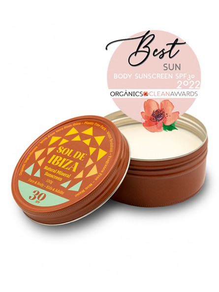 PROTECTOR SOLAR MINERAL SPF30  100gr.