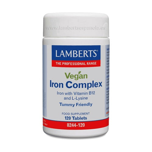 Lamberts Complejo de Hierro Vegano 120 comprimidos
