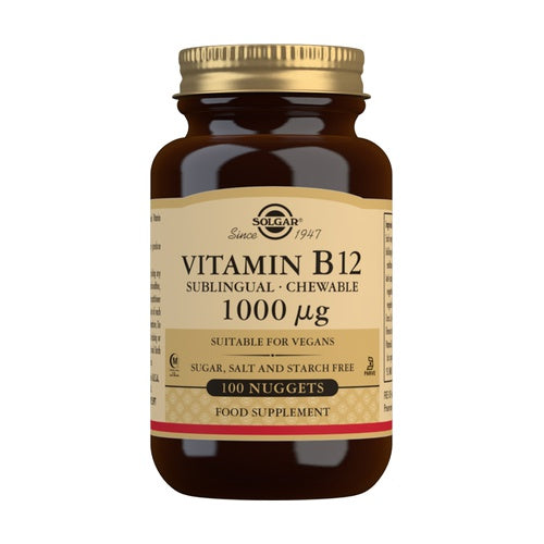 Vitamina B12 cianocobalamina 1000mcg. 100comp.mast
