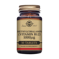 Solgar Vitamina B12 metilcobalamina 1000 mcg 30 cápsulas