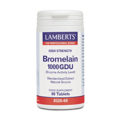 Lamberts Bromelina 1000GDU 60 comprimidos