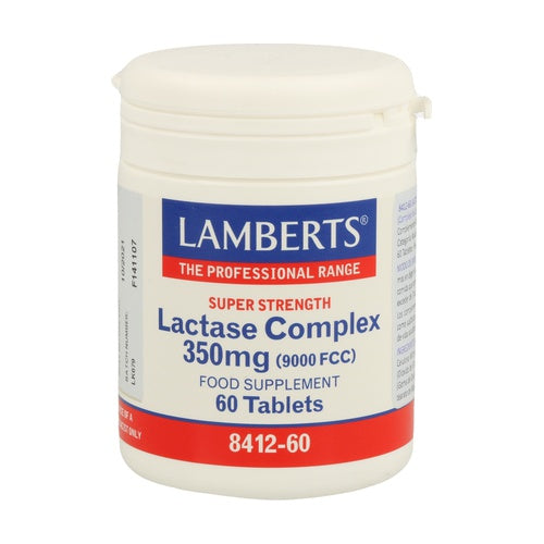 Lamberts Complejo de lactasa 350 mg 60 comprimidos