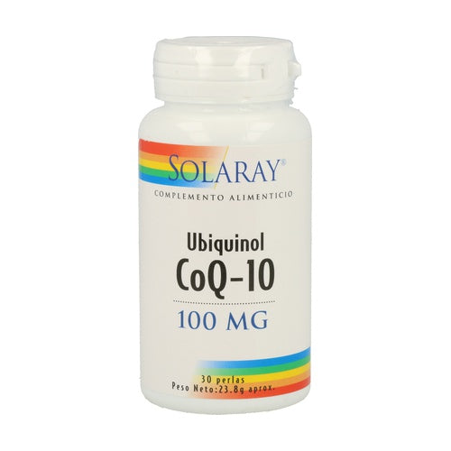 Solaray Ubiquinol CoQ-10, 100 mg 30 perlas