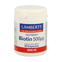 Lamberts Biotina 500 μg 90 cápsulas