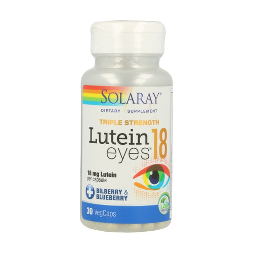 Solaray Lutein Eyes 30 vegicaps 18 mg