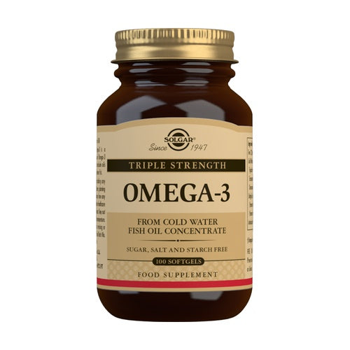 Omega 3 Triple Concentración 100 cápsulas blandas