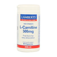 Lamberts L-Carnitina 500 mg 60 comprimidos