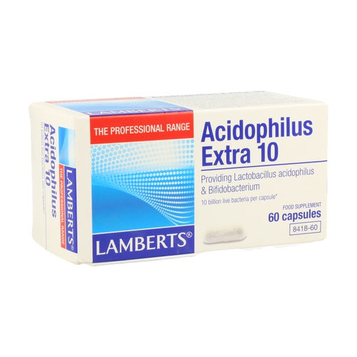 Lamberts Acidophilus extra 10, 60 comprimidos