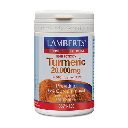 Lamberts Cúrcuma 20.000 mg (500 de extracto)