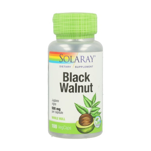Solaray Black Walnut Hull 500 mg 100 vegicaps