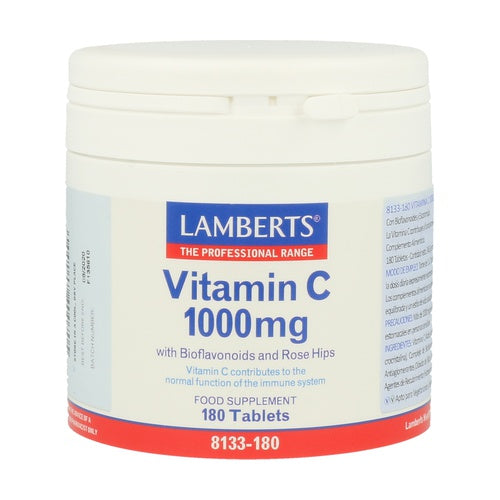 Vitamina C 1000 Mg. Con Bioflavonoides - 180 Comp.