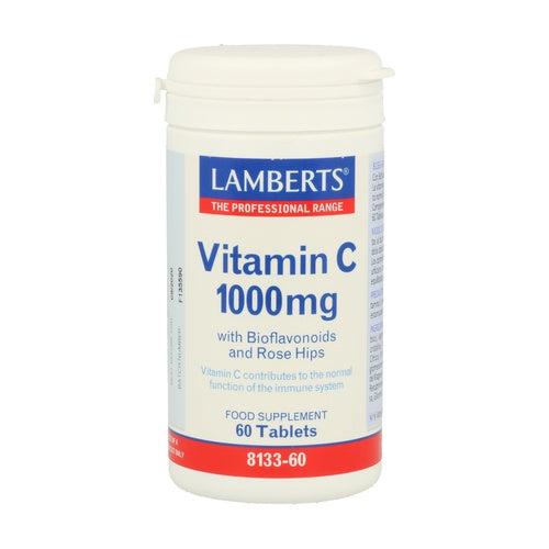 Vitamina C con bioflavonoides y escaramujo 1000 mg 60 comprimidos