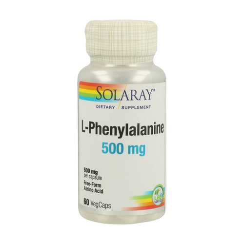 Solaray L-Phenylalanine 500 mg 60 vegicaps