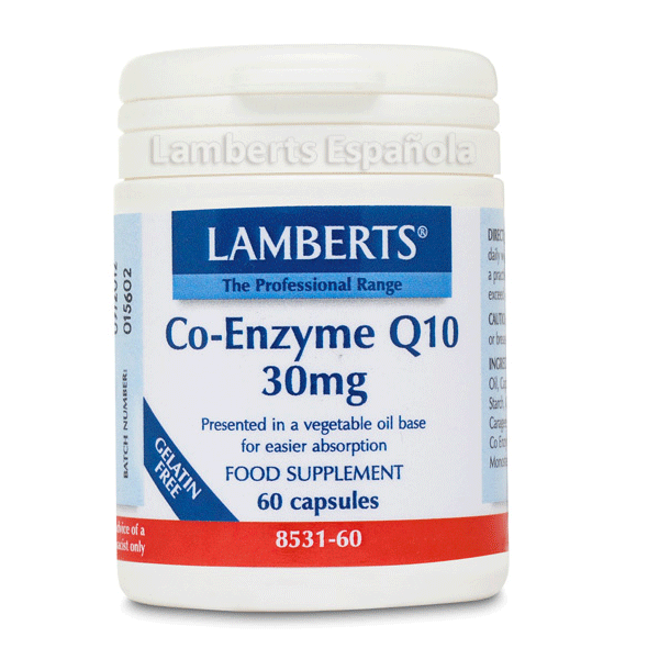 Lamberts Coenzima Q10 30 mg 60 cápsulas