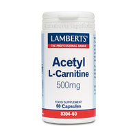 Acetil L-carnitina 500 mg 60 cápsulas