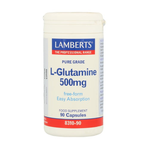Lamberts L-Glutamina 500 mg 90 cápsulas