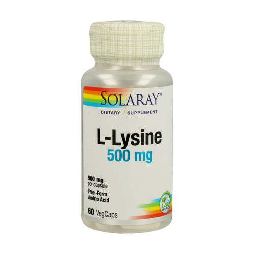 Solaray L-Lysine 500 mg 60 vegicaps