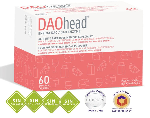 DAOhead 60cap. pellets gastrointestinales