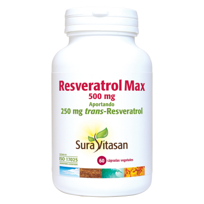 Resveratrol Max 60 cápsulas