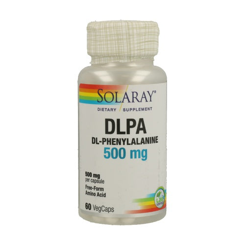 Solaray DL-Phenylalanine 500 mg 60 vegicaps