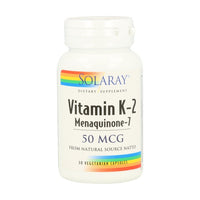Solaray Vitamia K-2 Menaquinone-7 50 mcg 30 vegicaps