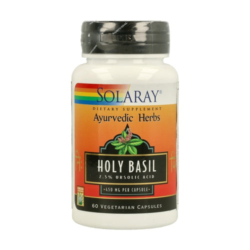 Solaray Holy Basil 450 mg (por cápsula) 60 vegicaps