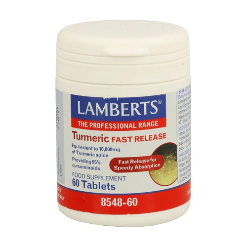 Lamberts Cúrcuma de liberación rápida 60 comprimidos