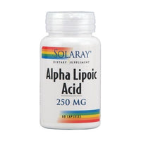 Solaray Alpha Lipoic Acid 250 mg 60 cápsulas