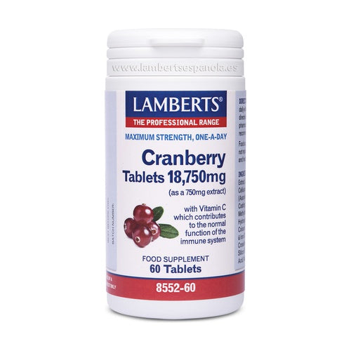 Lamberts Arándano rojo 18750 mg 60 comprimidos