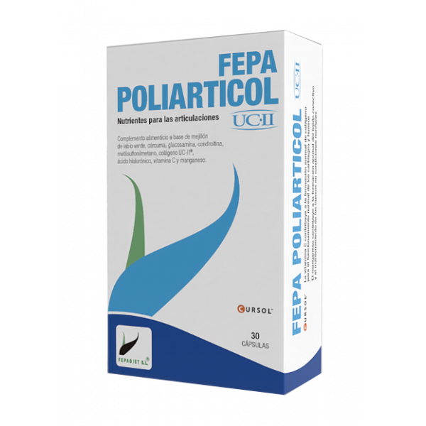 Fepa Poliarticol (UC-II) 30 cápsulas